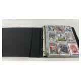 Football & Baseball Card Binder Collection