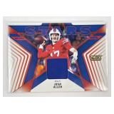 Josh Allen Jersey Patch Card
