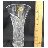 Julia Hand Cut Lead Crystal Vase Poland