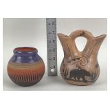 Signed Native American Pottery