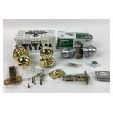 Kwikset Titan Door Knob Sets, Mixed Finish