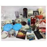 Tableware, Coffee Carafes, Plates, Books, Decor