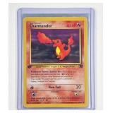 Pokemon Vintage First Edition Charmander Card