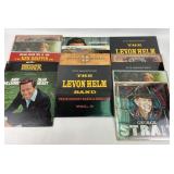 Vinyl Records Levon Helm, George Strait, Andy Will