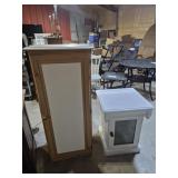 Jelly Cabinet With White Painted Door & Top 21