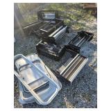 Metal Steps For Motorhome (7) And Covers For