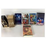 Star Wars Trilogy, Toy Story, Fantasia VHS Tapes
