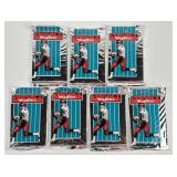 7 Skybox Football Packs