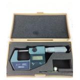 Mitutoyo Digital Micrometer 0-1 Inch with Case