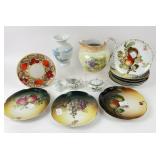 Louise Bavaria Hand Painted Fruit Plates, Senda Va