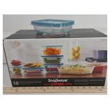 Snapware Pure Pyrex Glass 18 Piece Storage Set