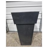 Outdoor Plastic Planter 19 in. X 19 in. X 36 in.