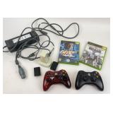 Xbox 360 Controllers, Power Supply, Xbox Games
