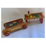 Playskool Wooden Wagon, Workbench Toys
