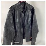 Diamond Plate Buffalo Leather Jacket XL