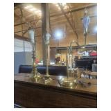 Brass Table Lamps (3)