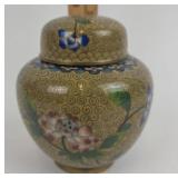 Chinese Cloisonne Ginger Jar