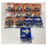 Matchbox, Hot Wheels Vehicles in Original Packagin