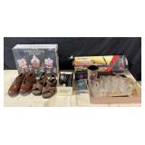 Decor, Train Set, Shoes, Glassware, Metal Detector