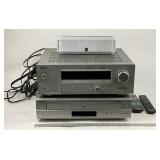 Yamaha HTR-5730 Receiver, RCA DVD Player, Speaker