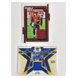 Bucky Irving & Kyren Williams Jersey Patch Cards