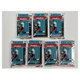 7 Skybox Football Packs