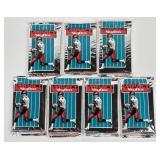 7 Skybox Football Packs