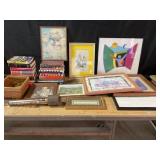 Framed Art Prints, Books, Universal Duster