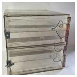 Transparent Acrylic Display Case With Shelves