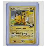 Pokemon Vintage Raichu Card