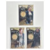 3 Walking Dead Patch Cards