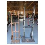 Hand Trucks With Metal Frames