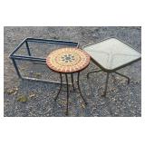 Mosaic Table, patio tables