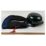 LS2 Motorcycle Half Helmet with Carry Bag