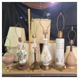 Porcelain Lamps & Shades