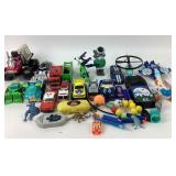 Toy Vehicles, Figures, Keychains, Balls