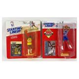 Grant Hill Rookie & James Worthy NOS Starting