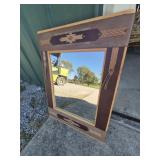 Rustic Southwestern Mirror 22.5 in. X 31 in.