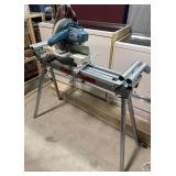 Makita 10in miter saw on stand