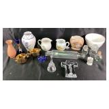 Ceramic, Glass, Porcelain and Pottery Assortment
