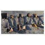 10 handled shovels