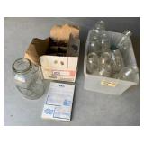 Ball, Kerr, Atlas Canning Jars With Lids