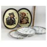 Hummel Playmates Trays and Club Banquet Trays