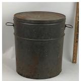 Metal Storage Canister With Handles