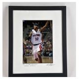 Richard Hamilton #32 Detroit Pistons *11"x9"