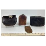 Leather Cartridge Box, Leather Ammunition Pouch, F