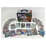 Sports Card Collection w/ Lunchbox Tin