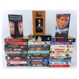Action, Comedy VHS With Godfather, Face/Off