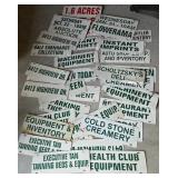 Double Sides Metal Advertising, Business, Directio