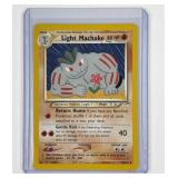 Pokemon Vintage Light Machoke Card